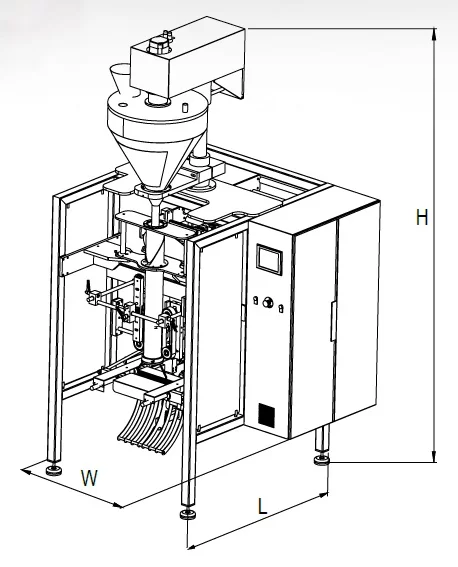 BM-A Packaging Machine With Auger Filler