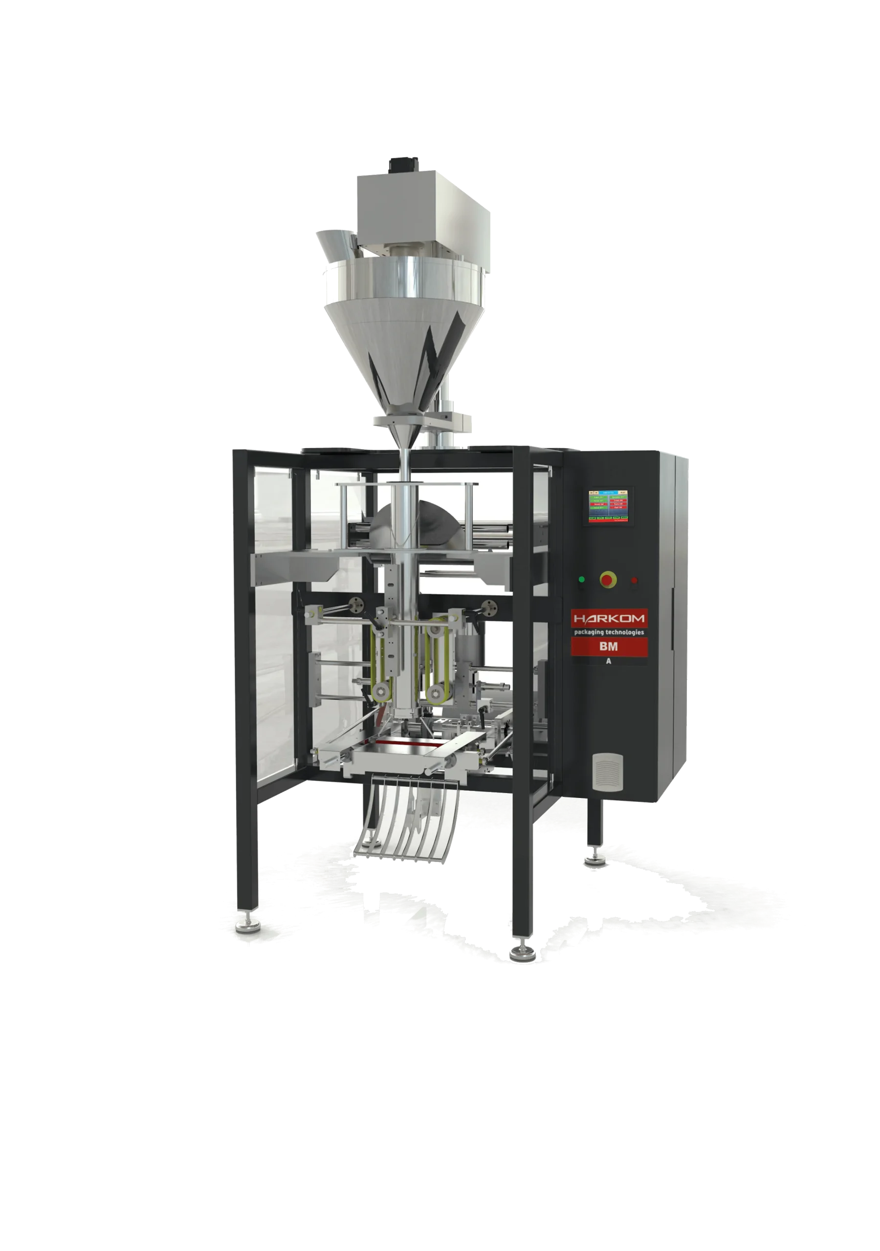 Auger clearance packing machine
