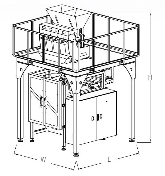 IM-L Packaging Machine With Linear Weigher