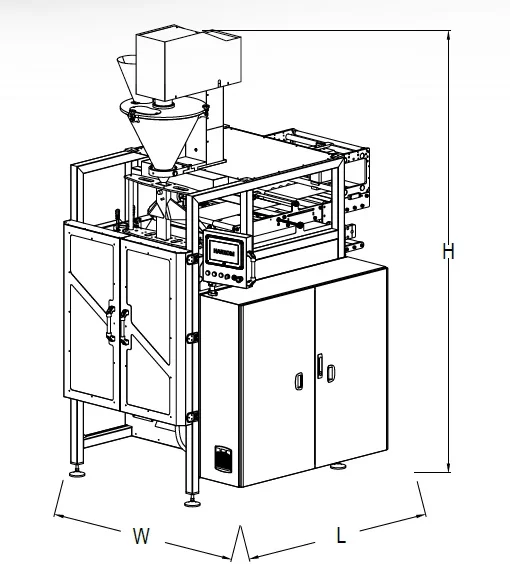 IMQ-A Vidalı Quadro Paketleme Makinesi